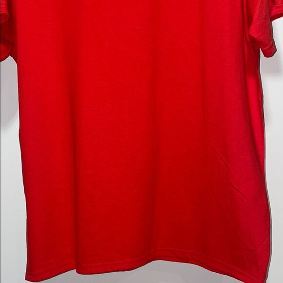 Gildan Red Short Sleeve Tee - Picture 7 of 7